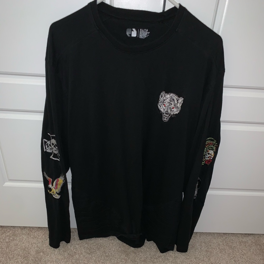 Long Sleeve Embroided